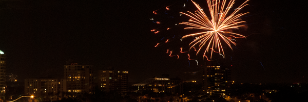 Fireworks Downtown Sarasota