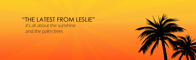 Leslie's July Blog
